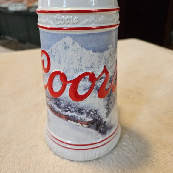 Coors Light Stein - 2015 Holiday Bier Mug - Limited Edition - Picture 4 of 7